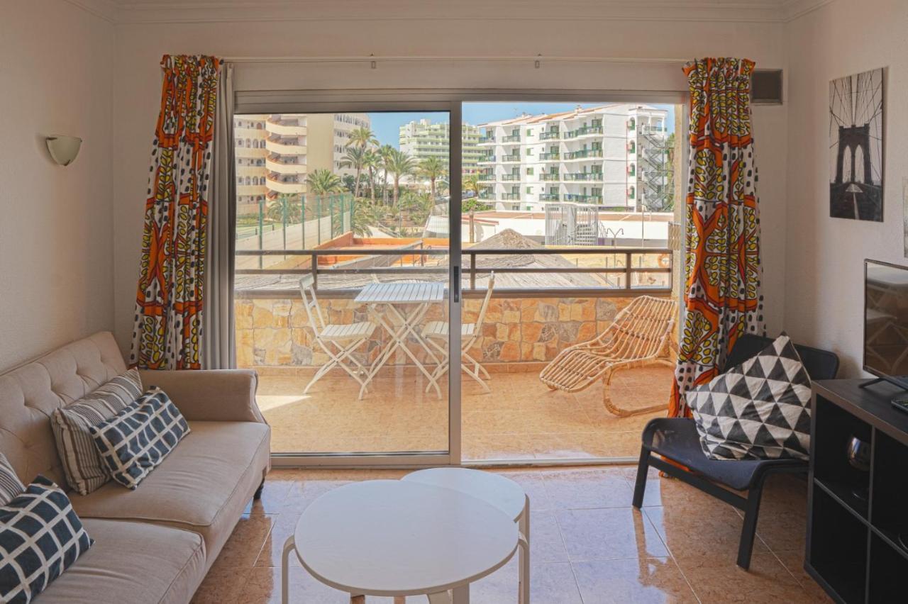 Pool View Accommodation In Playa Del Ingles Maspalomas  Bagian luar foto